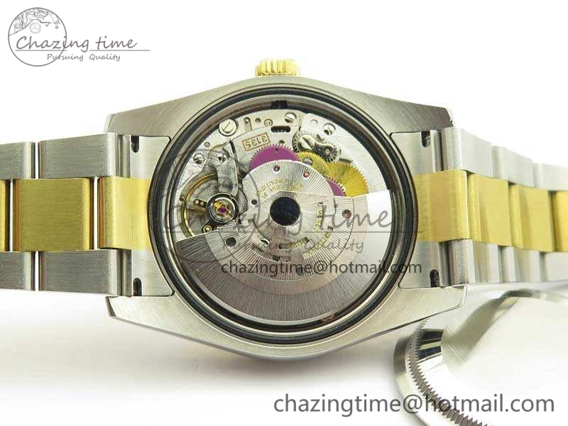 Casual Datejust 116234 36mm DJF 1:1 Best Edition Fluted White Com Dial On SS YG Oyster Bracelet SA3135 V 10745