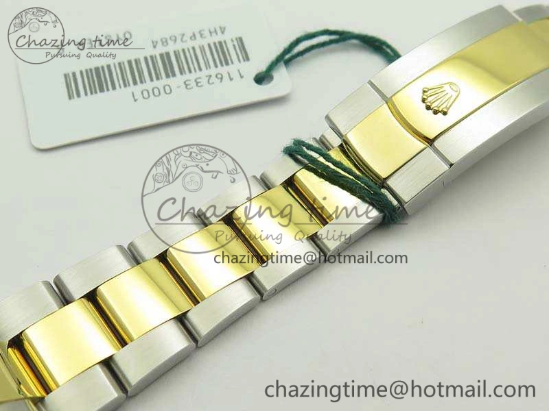 Casual Datejust 116234 36mm DJF 1:1 Best Edition Fluted White Com Dial On SS YG Oyster Bracelet SA3135 V 10745
