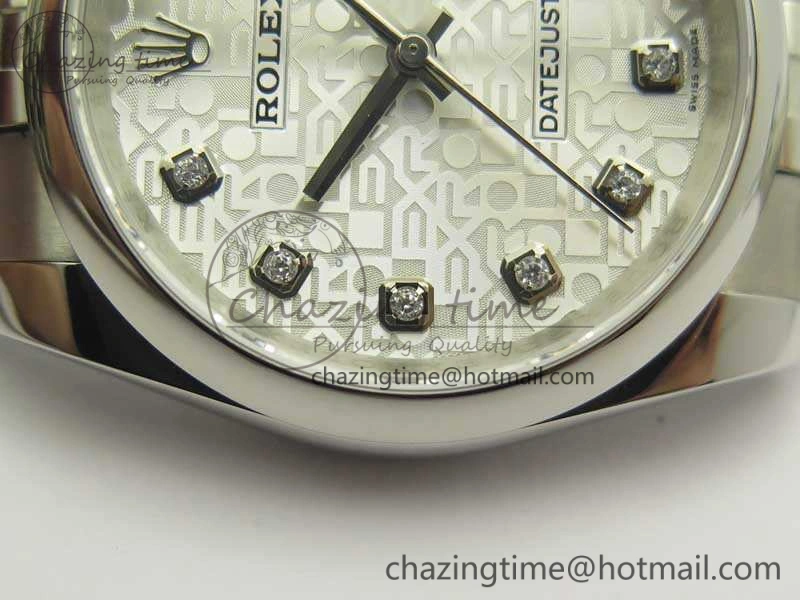 WrinkleFree Datejust 116234 36mm DJF 1:1 Best Edition White Computer Diam Dial On SS Jubilee Bracelet SA3135 V 3451