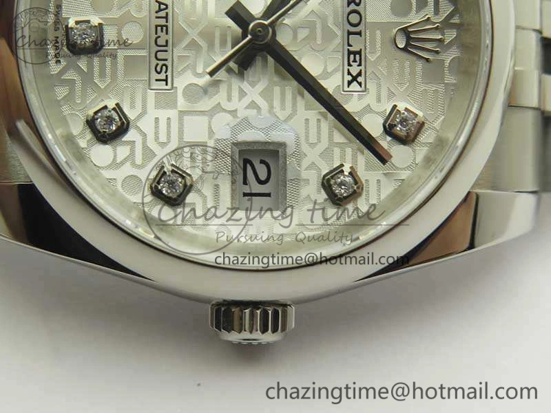 WrinkleFree Datejust 116234 36mm DJF 1:1 Best Edition White Computer Diam Dial On SS Jubilee Bracelet SA3135 V 3451