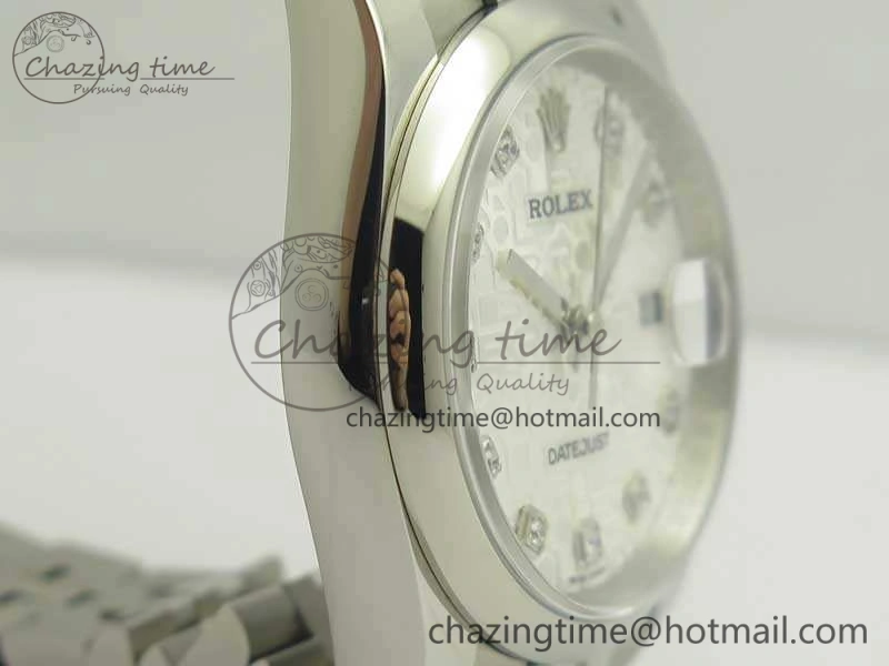 WrinkleFree Datejust 116234 36mm DJF 1:1 Best Edition White Computer Diam Dial On SS Jubilee Bracelet SA3135 V 3451