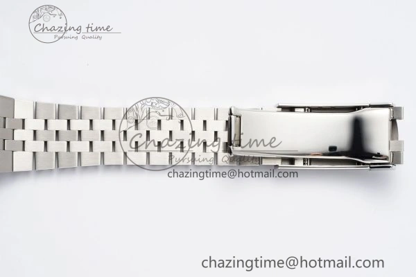 HighPerformance Datejust 126334 41mm Jubilee 904L SS SS Grey Moissanite Clean VR 1835