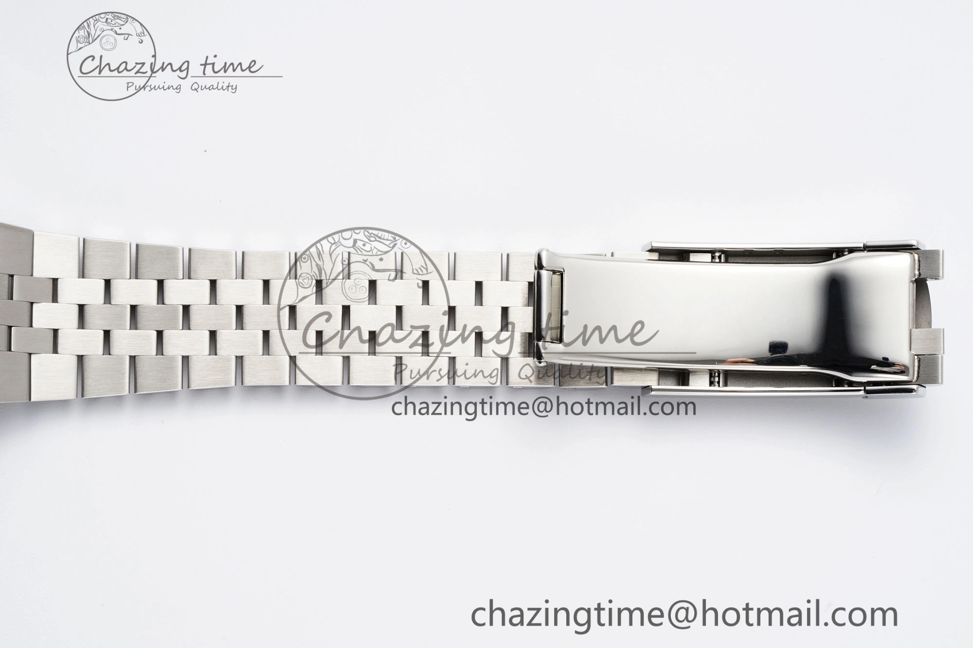 HighPerformance Datejust 126334 41mm Jubilee 904L SS SS Grey Moissanite Clean VR 1835