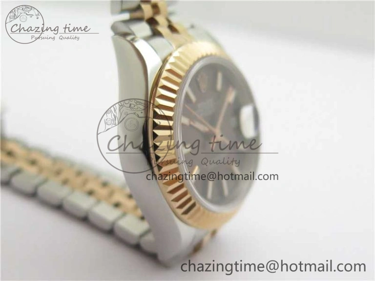 Datejust 28mm 279173 SS RG BP Maker Best Edition Dark Gray Dial on SS RG Jubilee Bracelet ETA Durable 10305