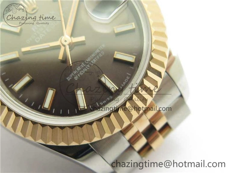Datejust 28mm 279173 SS RG BP Maker Best Edition Dark Gray Dial on SS RG Jubilee Bracelet ETA Durable 10305