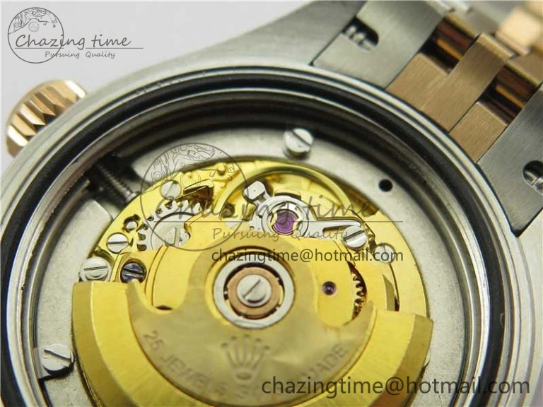 Functional Datejust 28mm 279173 SS RG BP Maker Best Edition Silver Dial on SS RG Jubilee Bracelet ETA 10308