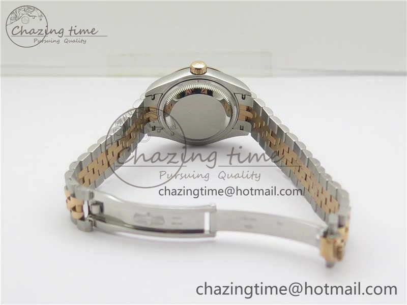 Functional Datejust 28mm 279173 SS RG BP Maker Best Edition Silver Dial on SS RG Jubilee Bracelet ETA 10308
