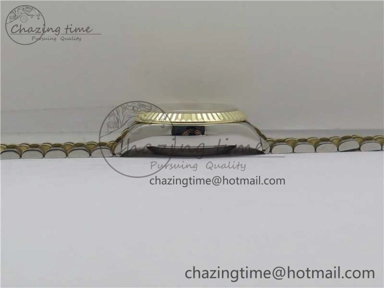 SmoothTexture Datejust 28mm 279173 SS YG BP Maker Best Edition Gold Roman Markers Dial on SS YG Jubilee Bracelet ETA 10296