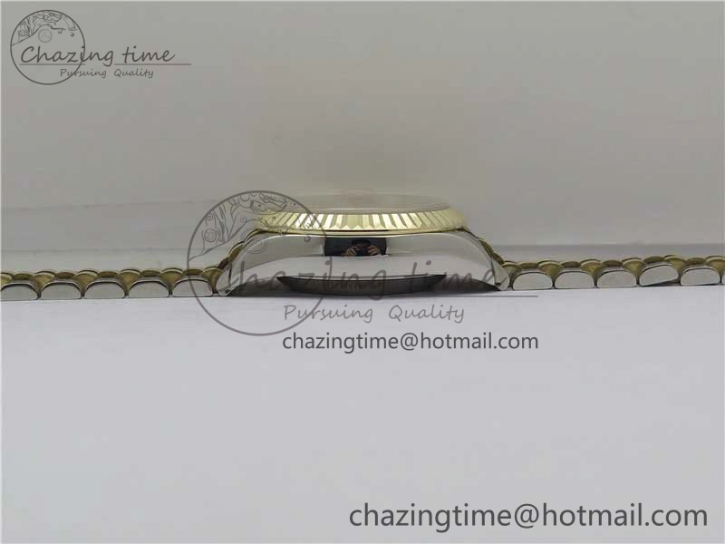SmoothTexture Datejust 28mm 279173 SS YG BP Maker Best Edition Gold Roman Markers Dial on SS YG Jubilee Bracelet ETA 10296
