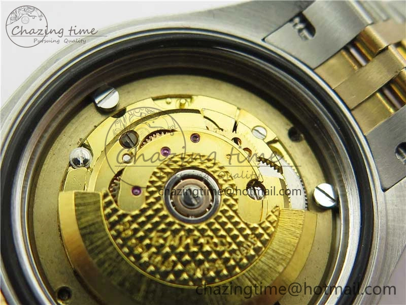 SmoothTexture Datejust 28mm 279173 SS YG BP Maker Best Edition Gold Roman Markers Dial on SS YG Jubilee Bracelet ETA 10296