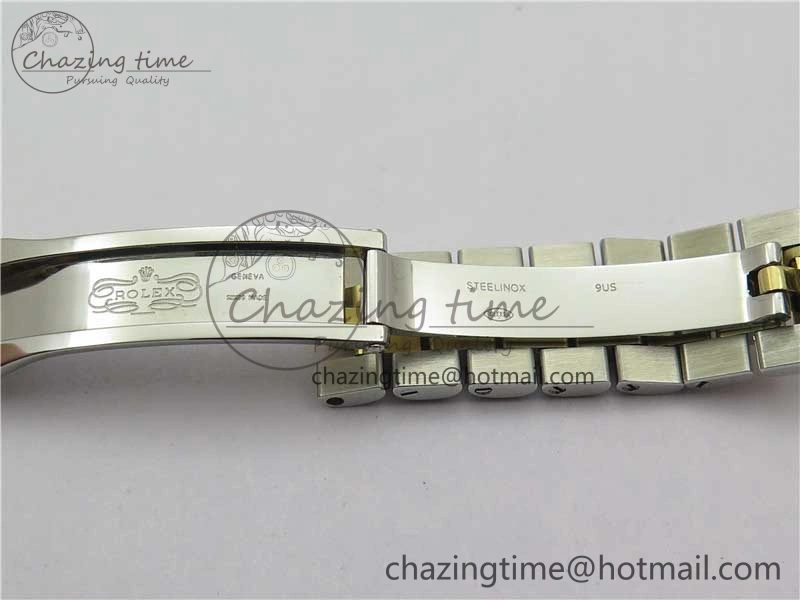 SmoothTexture Datejust 28mm 279173 SS YG BP Maker Best Edition Gold Roman Markers Dial on SS YG Jubilee Bracelet ETA 10296