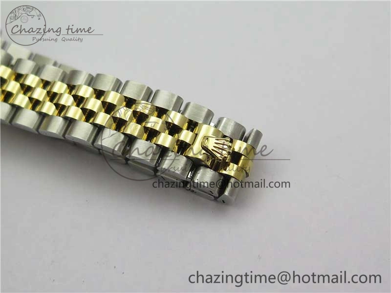 SmoothTexture Datejust 28mm 279173 SS YG BP Maker Best Edition Gold Roman Markers Dial on SS YG Jubilee Bracelet ETA 10296