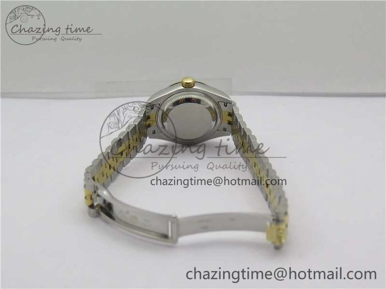 SmoothTexture Datejust 28mm 279173 SS YG BP Maker Best Edition Gold Roman Markers Dial on SS YG Jubilee Bracelet ETA 10296