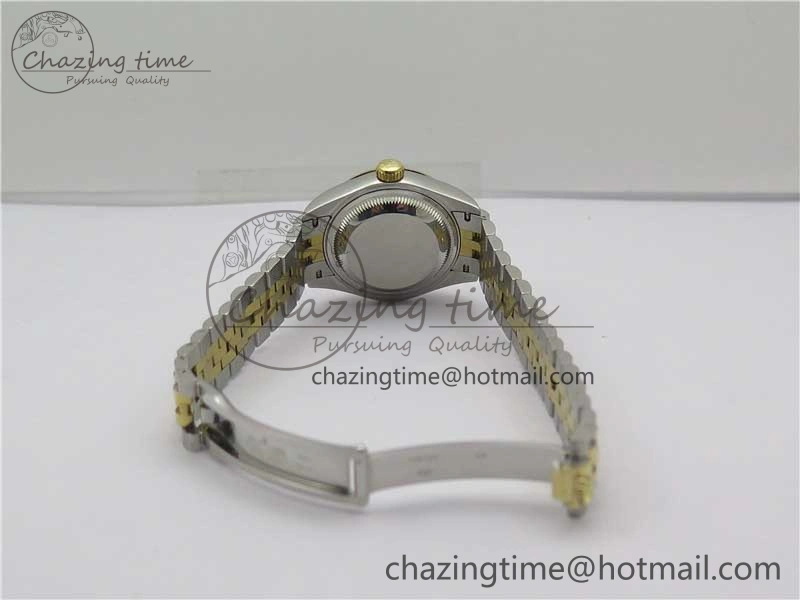 SmoothTexture Datejust 28mm 279173 SS YG BP Maker Best Edition Gold Roman Markers Dial on SS YG Jubilee Bracelet ETA 10296