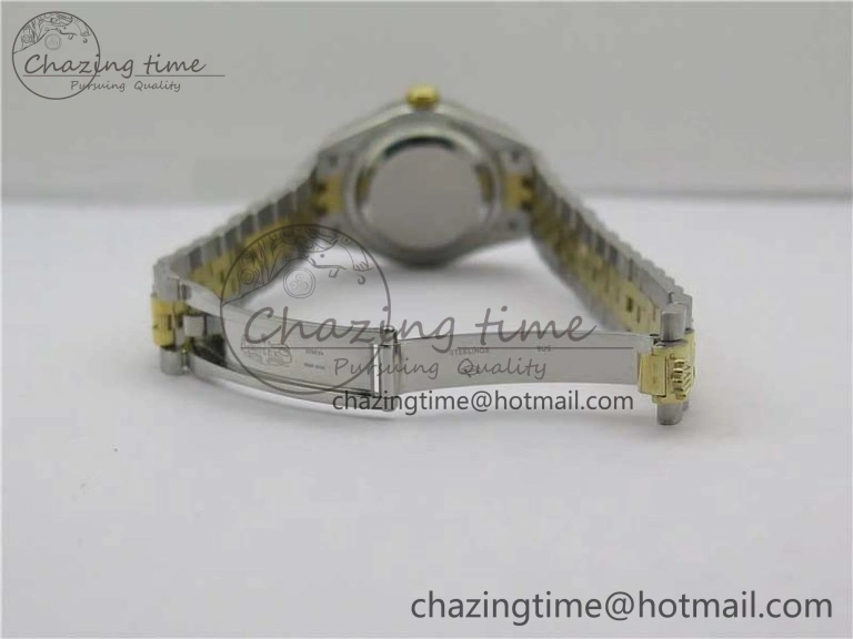 SmoothTexture Datejust 28mm 279173 SS YG BP Maker Best Edition Gold Roman Markers Dial on SS YG Jubilee Bracelet ETA 10296