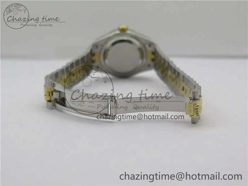 SmoothTexture Datejust 28mm 279173 SS YG BP Maker Best Edition Gold Roman Markers Dial on SS YG Jubilee Bracelet ETA 10296