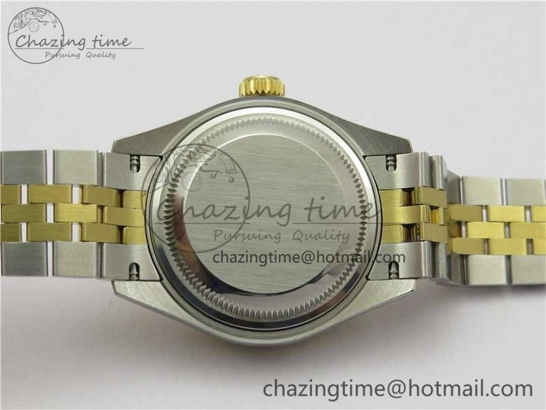 SmoothTexture Datejust 28mm 279173 SS YG BP Maker Best Edition Gold Roman Markers Dial on SS YG Jubilee Bracelet ETA 10296