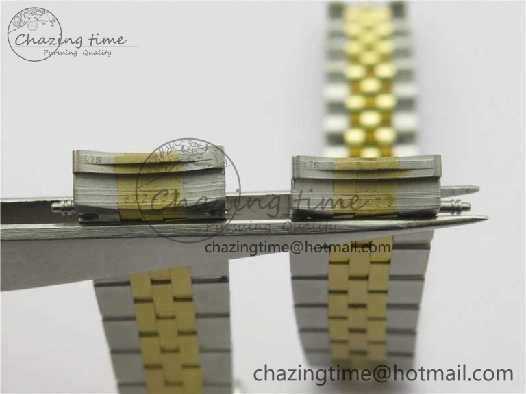 SmoothTexture Datejust 28mm 279173 SS YG BP Maker Best Edition Gold Roman Markers Dial on SS YG Jubilee Bracelet ETA 10296