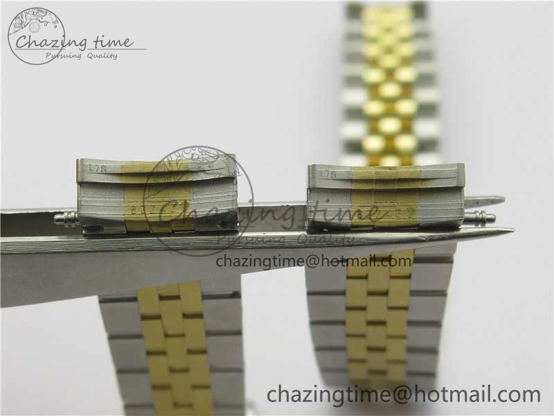 SmoothTexture Datejust 28mm 279173 SS YG BP Maker Best Edition Gold Roman Markers Dial on SS YG Jubilee Bracelet ETA 10296