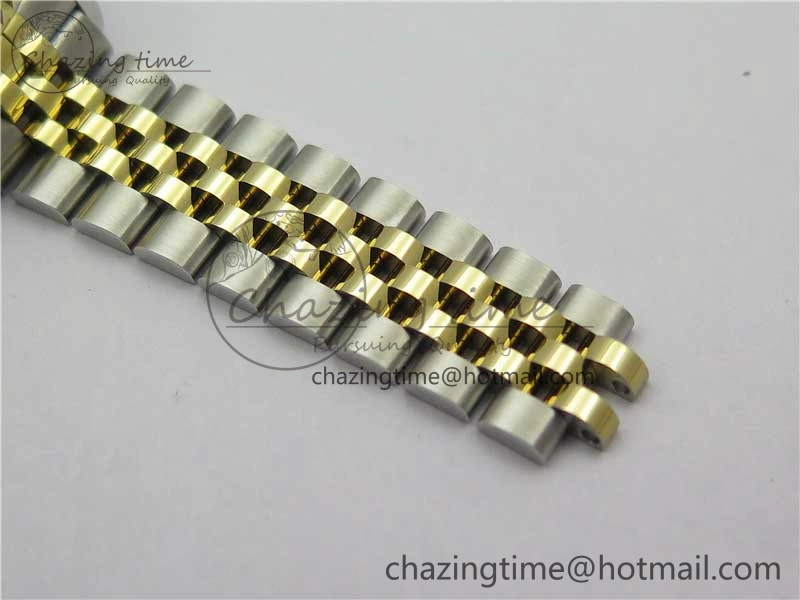 SmoothTexture Datejust 28mm 279173 SS YG BP Maker Best Edition Gold Roman Markers Dial on SS YG Jubilee Bracelet ETA 10296