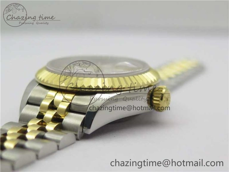 Datejust 28mm 279173 SS YG BP Maker Best Edition White Dial on SS YG Jubilee Bracelet ETA Practical 2565