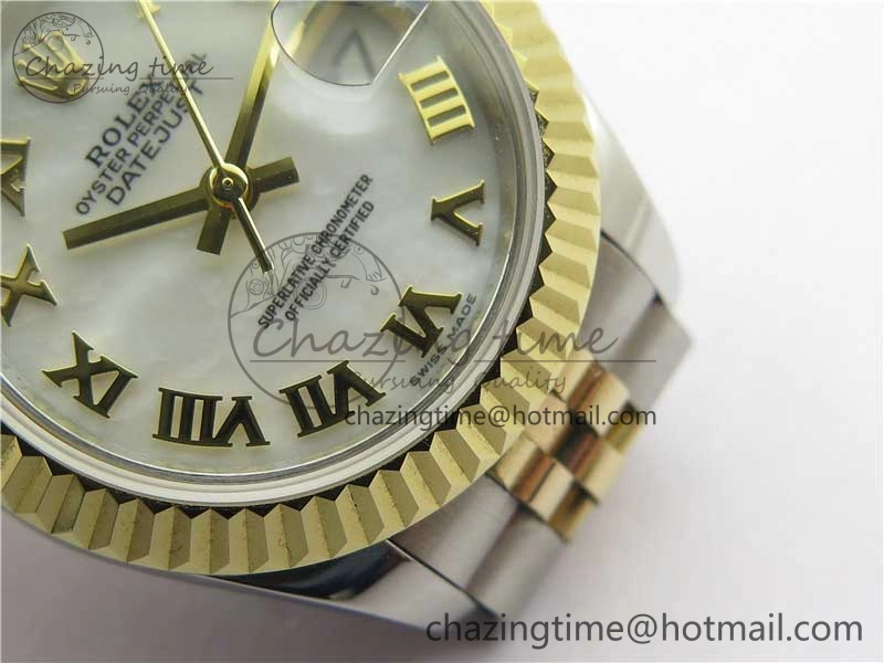 Datejust 28mm 279173 SS YG BP Maker Best Edition White Roman Markers Dial on SS YG Jubilee Bracelet ETA Versatile 2562