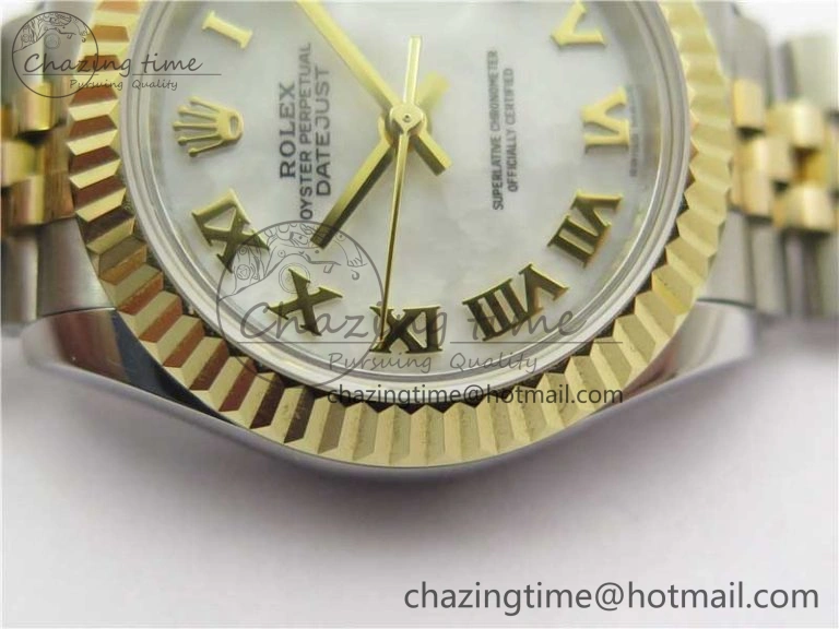Datejust 28mm 279173 SS YG BP Maker Best Edition White Roman Markers Dial on SS YG Jubilee Bracelet ETA Versatile 2562