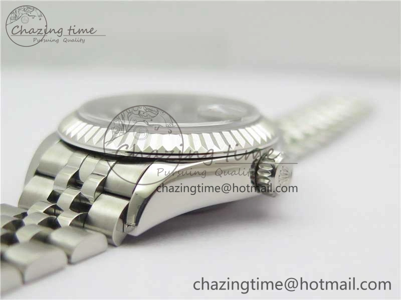 WaterResistant Datejust 28mm 279174 SS BP Maker Best Edition Black Crystal Dial on SS Jubilee Bracelet ETA 10322