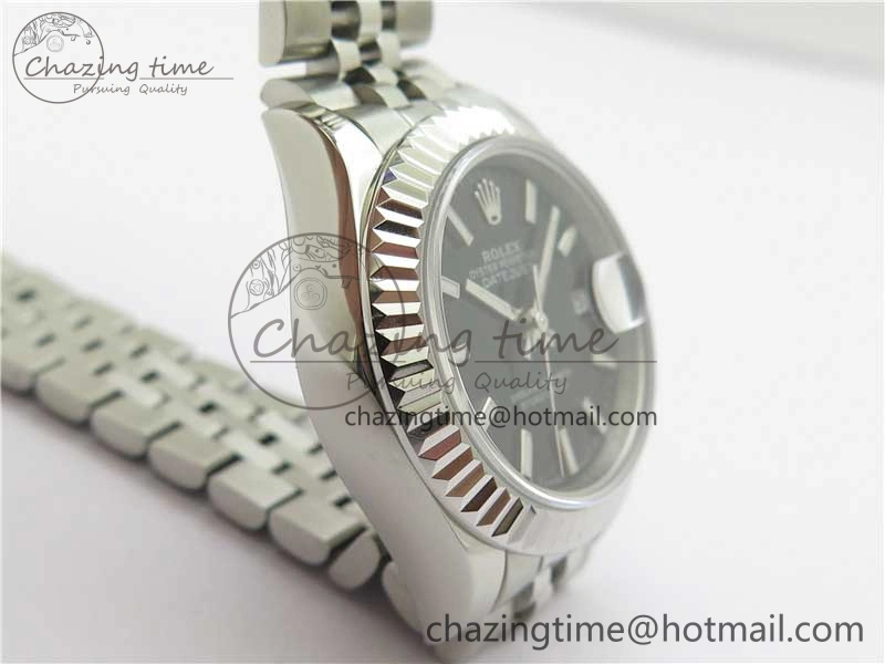 Datejust 28mm 279174 SS BP Maker Best Edition Black Dial on SS Jubilee Bracelet ETA Supportive 2598