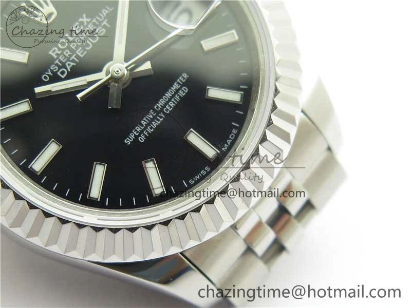 Datejust 28mm 279174 SS BP Maker Best Edition Black Dial on SS Jubilee Bracelet ETA Supportive 2598