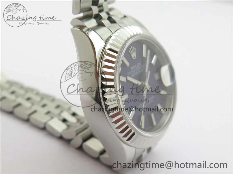 Datejust 28mm 279174 SS BP Maker Best Edition Blue Dial on SS Jubilee Bracelet ETA MoistureWicking 2596