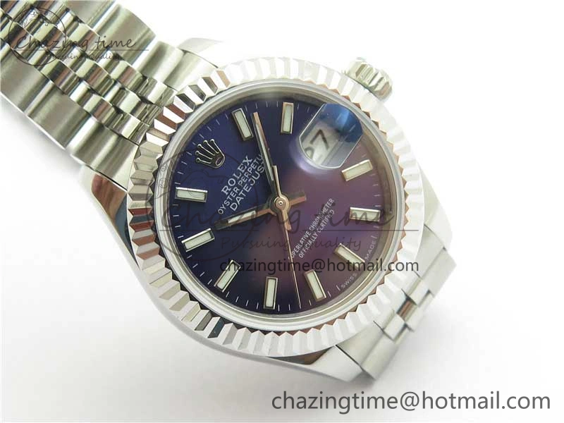 Datejust 28mm 279174 SS BP Maker Best Edition Blue Dial on SS Jubilee Bracelet ETA MoistureWicking 2596