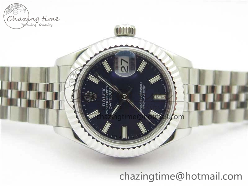 Datejust 28mm 279174 SS BP Maker Best Edition Blue Dial on SS Jubilee Bracelet ETA MoistureWicking 2596