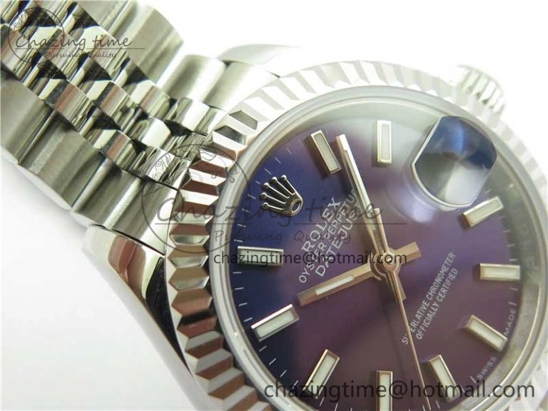 Datejust 28mm 279174 SS BP Maker Best Edition Blue Dial on SS Jubilee Bracelet ETA MoistureWicking 2596