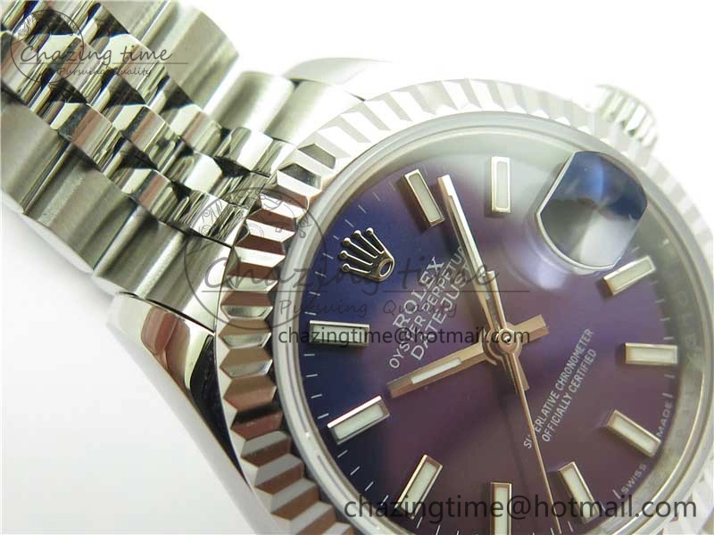 Datejust 28mm 279174 SS BP Maker Best Edition Blue Dial on SS Jubilee Bracelet ETA MoistureWicking 2596