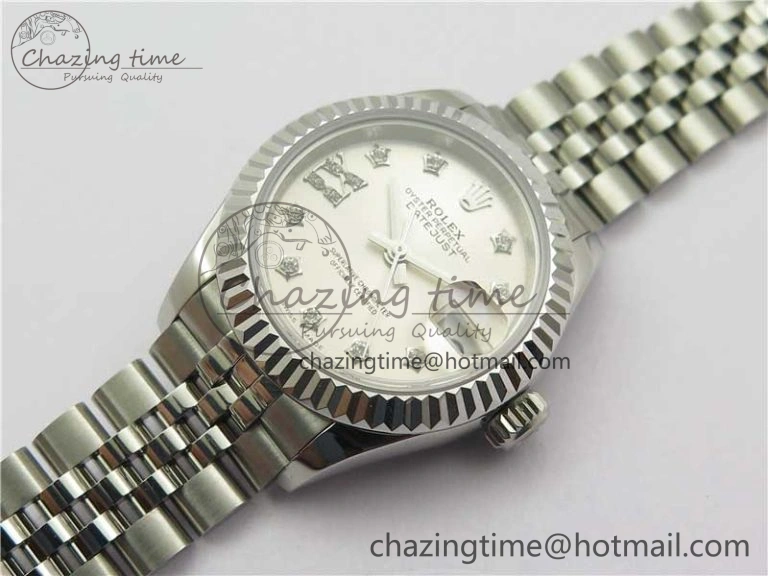 MoistureWicking Datejust 28mm 279174 SS BP Maker Best Edition Silver Crystal Dial on SS Jubilee Bracelet ETA 10319