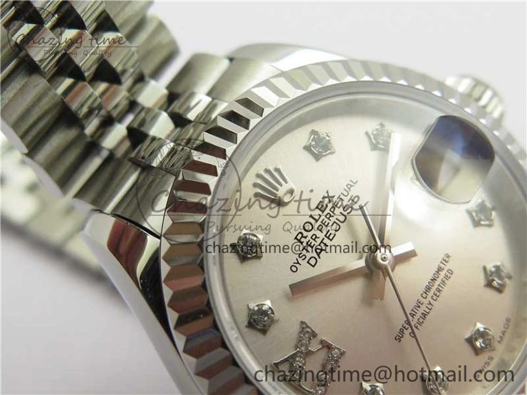 MoistureWicking Datejust 28mm 279174 SS BP Maker Best Edition Silver Crystal Dial on SS Jubilee Bracelet ETA 10319
