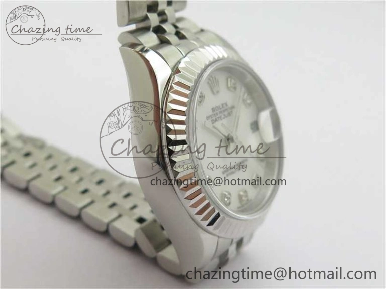 Durable Datejust 28mm 279174 SS BP Maker Best Edition White Crystal Dial on SS Jubilee Bracelet ETA 10317