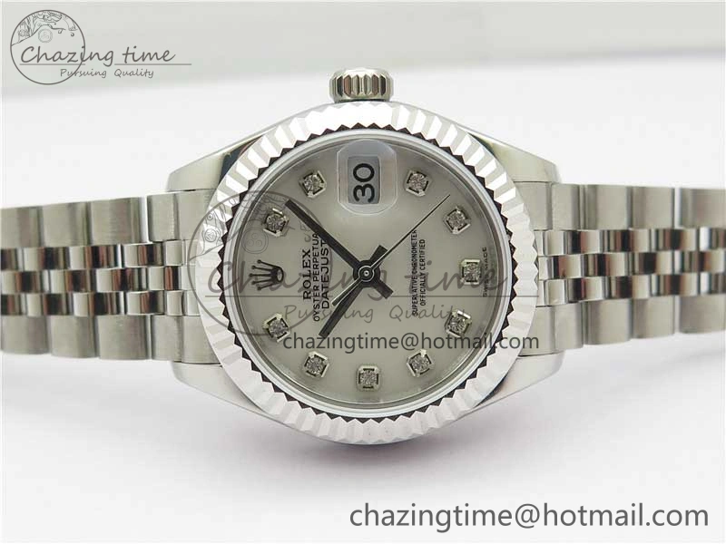 Durable Datejust 28mm 279174 SS BP Maker Best Edition White Crystal Dial on SS Jubilee Bracelet ETA 10317