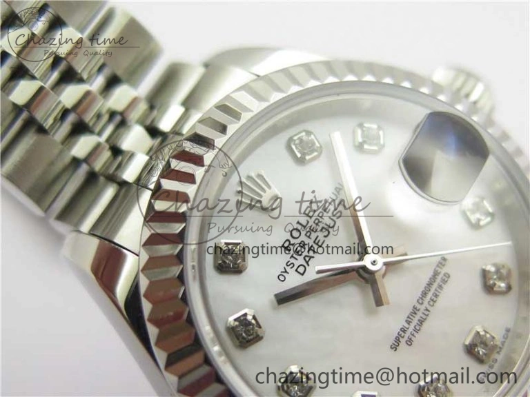 Durable Datejust 28mm 279174 SS BP Maker Best Edition White Crystal Dial on SS Jubilee Bracelet ETA 10317