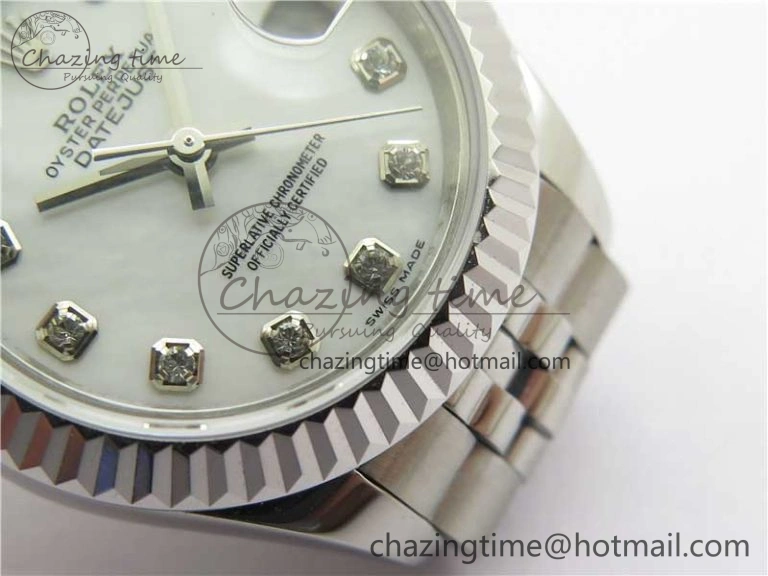 Durable Datejust 28mm 279174 SS BP Maker Best Edition White Crystal Dial on SS Jubilee Bracelet ETA 10317