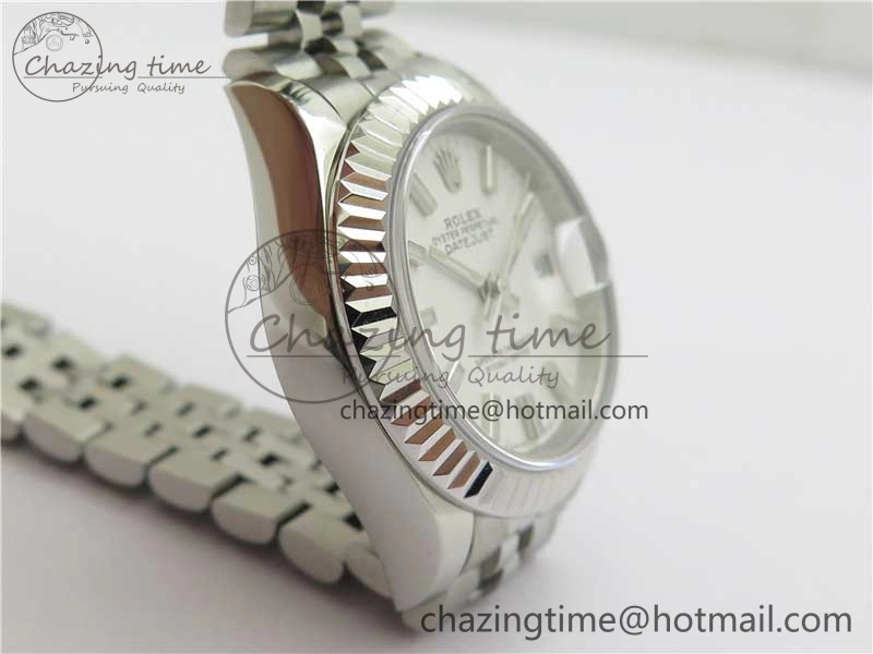 Datejust 28mm 279174 SS BP Maker Best Edition White Dial on SS Jubilee Bracelet ETA Sophisticated 2595