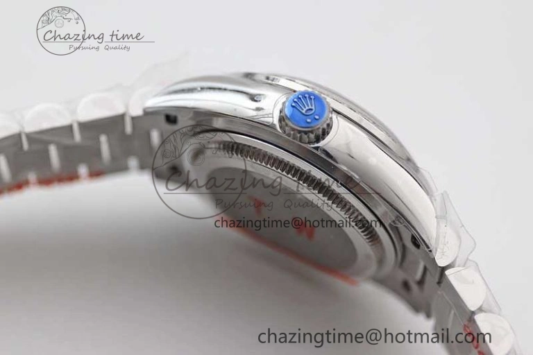Sophisticated Datejust 28mm 279179 SS Crystals TWF Best Edition Blue Dial Star Crystals Markers on SS Oyster Bracelet NH 10193