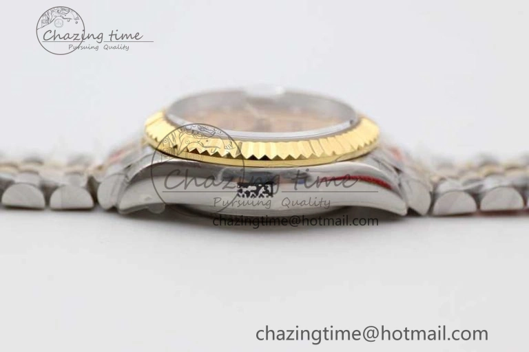 HighPerformance Datejust 28mm 279179 SS YG TWF Best Edition Gold Diamonds Markers Dial on SS YG Jubilee Bracelet NH 10190