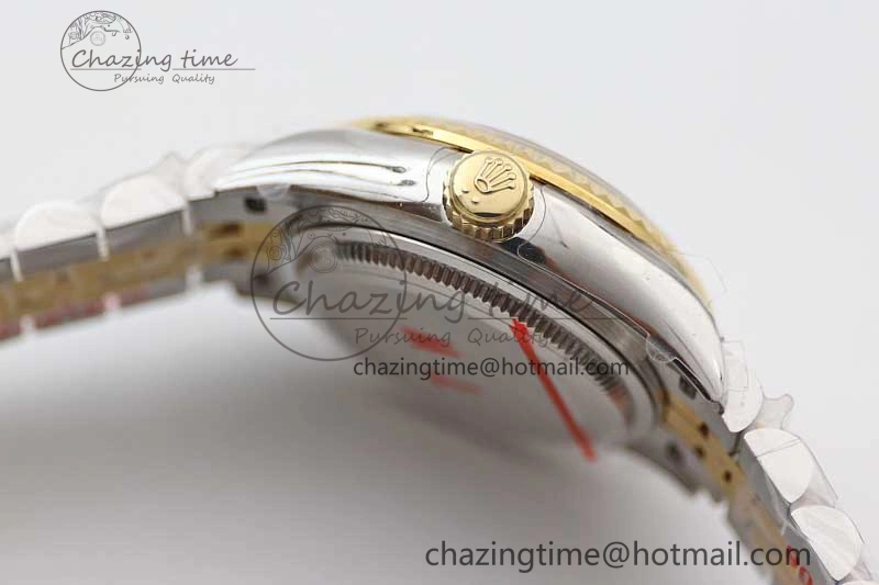 Datejust 28mm 279179 SS YG TWF Best Edition Green Roman Markers Dial on SS Jubilee Bracelet NH Neat 10191