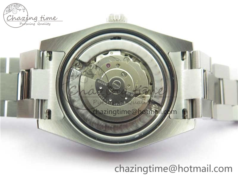 Neat Datejust 31mm 178274 SS GSF Best Edition Blue Crystal Markers Dial on SS President Bracelet SEIKO NH05A 10502