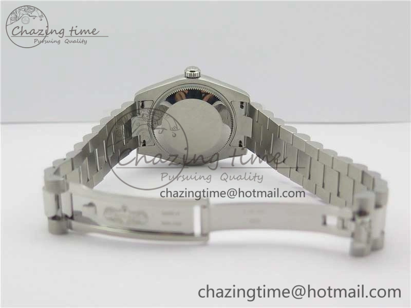 Neat Datejust 31mm 178274 SS GSF Best Edition Blue Crystal Markers Dial on SS President Bracelet SEIKO NH05A 10502