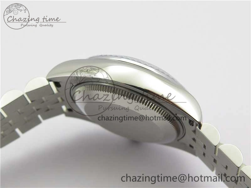 Breathable Datejust 31mm 178274 SS GSF Best Edition Blue Stick Markers Dial on SS Jubilee Bracelet SEIKO NH05A 10496