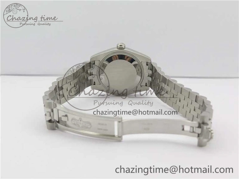 Breathable Datejust 31mm 178274 SS GSF Best Edition Blue Stick Markers Dial on SS Jubilee Bracelet SEIKO NH05A 10496