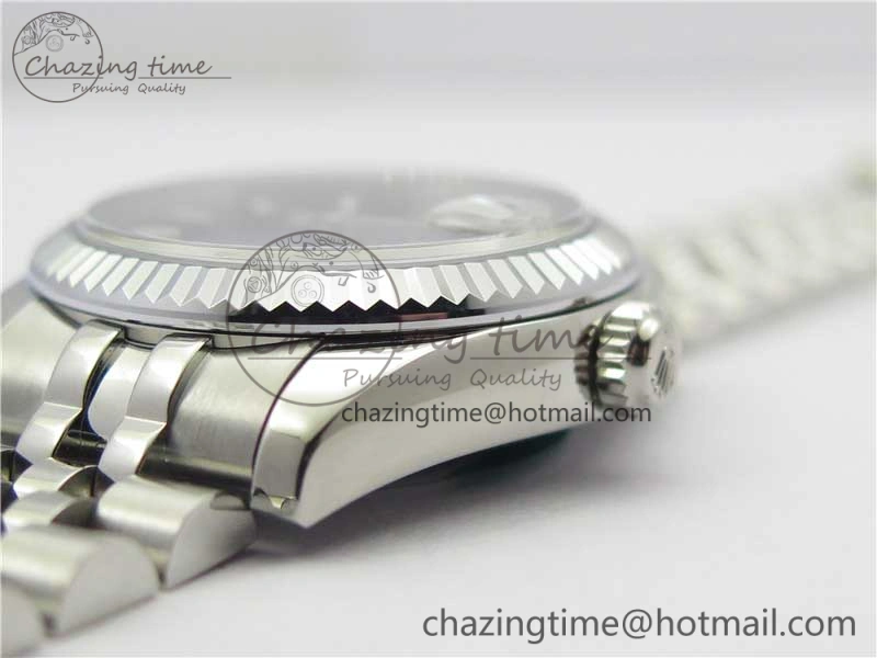 Breathable Datejust 31mm 178274 SS GSF Best Edition Blue Stick Markers Dial on SS Jubilee Bracelet SEIKO NH05A 10496